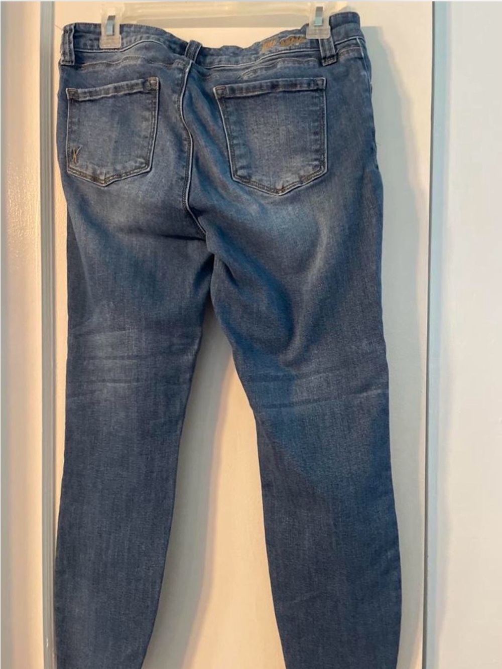 Kut from the Kloth Light Blue Cropped Slim Straight Jeans - Picture 2 of 5